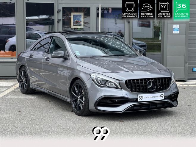 Mercedes Classe CLA CLASSE 45 - AMG 4-Matic - toit ouvrant - GRIS CLAIR de 2017