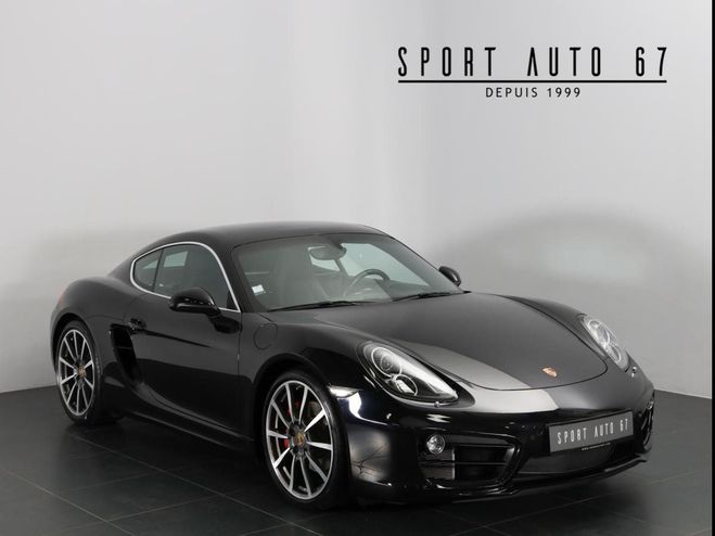Porsche Cayman S Flat 6 3.4L atmosph�rique Tiefschwarzmetallic de 2015