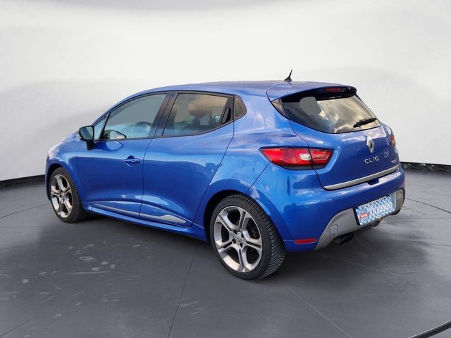 Renault Clio iv 1.2 edc 120 cv te auto gt ne distribu Bleu de 2014