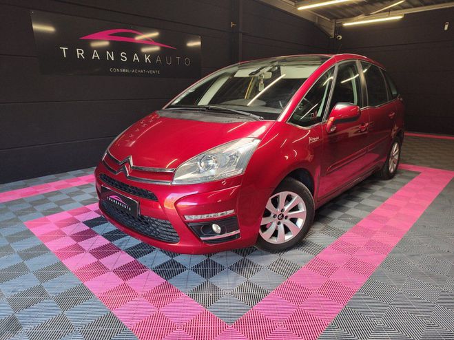 Citroen C4 Picasso 1.6 e-HDi 110 Airdream Exclusive BMP6 Rouge de 2012