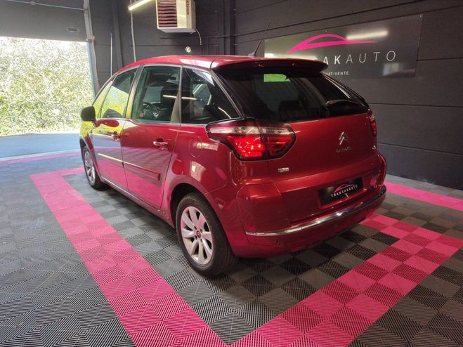 Citroen C4 Picasso 1.6 e-HDi 110 Airdream Exclusive BMP6 Rouge de 2012