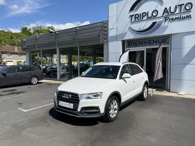 Audi Q3 2.0 TDI - 120 - BV S-tronic Ambiente GPS BLANC de 2017