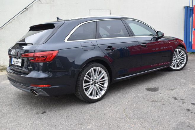 Audi A4 2.0 TFSI 252CH S LINE QUATTRO S TRONIC 7 BLEU F de 2016