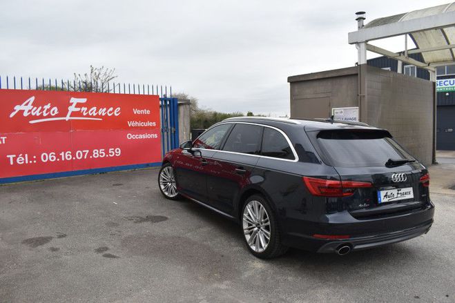 Audi A4 2.0 TFSI 252CH S LINE QUATTRO S TRONIC 7 BLEU F de 2016