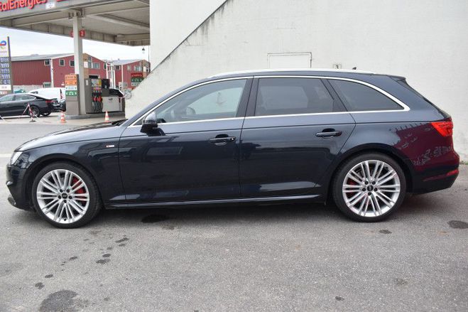 Audi A4 2.0 TFSI 252CH S LINE QUATTRO S TRONIC 7 BLEU F de 2016