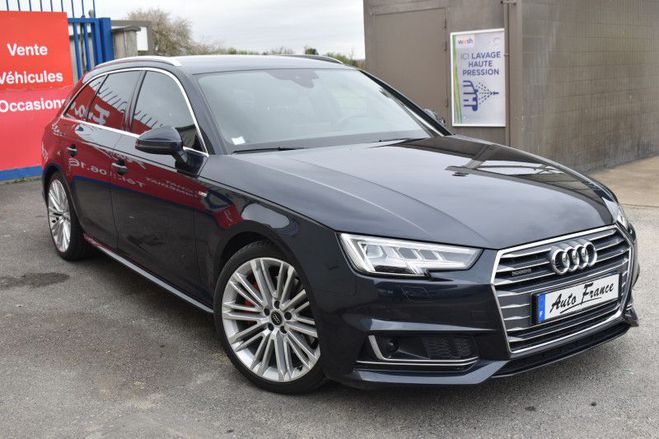 Audi A4 2.0 TFSI 252CH S LINE QUATTRO S TRONIC 7 BLEU F de 2016