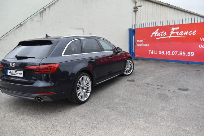 Audi A4 2.0 TFSI 252CH S LINE QUATTRO S TRONIC 7 BLEU F de 2016