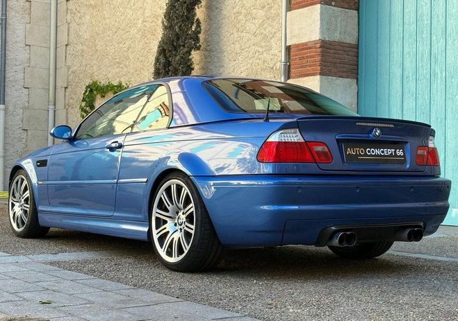BMW M3 CABRIOLET E46 3.2i 343Ch Bleu de 2005