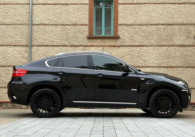BMW X6 4.4i V8 ACTIVE HYBRID XDRIVE 485ch Noir de 2010