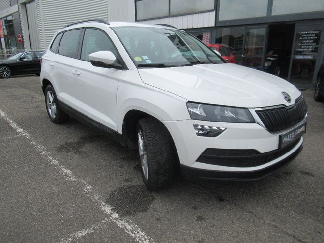 Skoda Karoq 1.6 TDI 116 ch Style Blanc de 2018