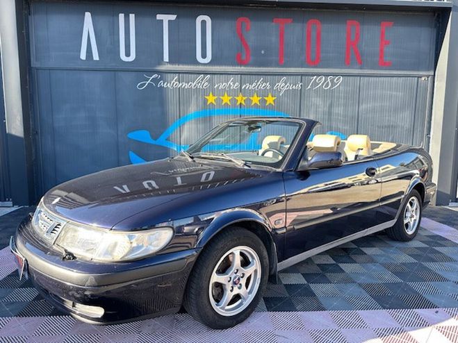 Saab 9 3 CABRIOLET 2.0T 150CH SE BLEU NUIT METAL de 2002