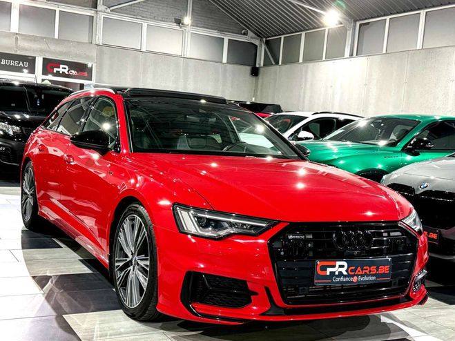 Audi A6 Avant 45 TFSI Quattro S Line Shadow Look Rouge M�tallis� de 