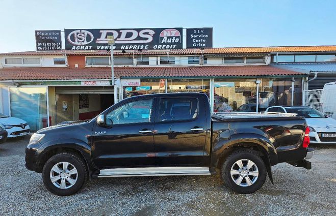 Toyota Hilux 3L 170 CV CUIR DISTRI NEUVE 1ER MAIN Gris Fonc� de 2013