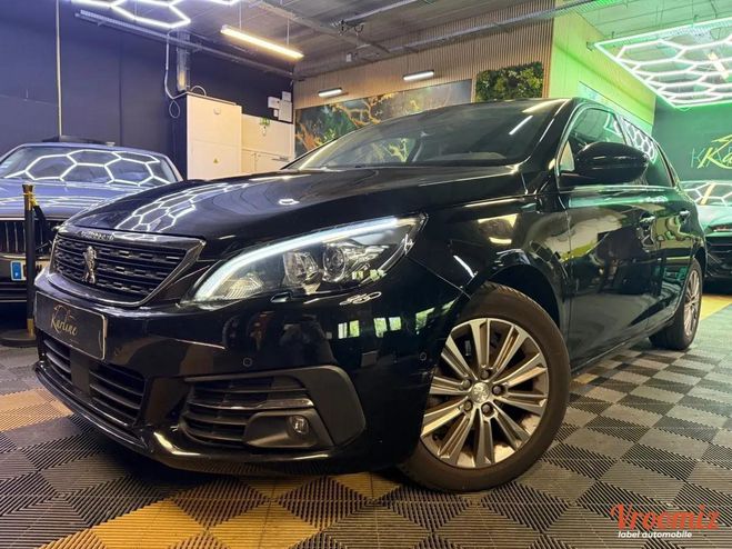 Peugeot 308 GENERATION-II 1.2 PURETECH 130 cv ALLURE Noir de 2020
