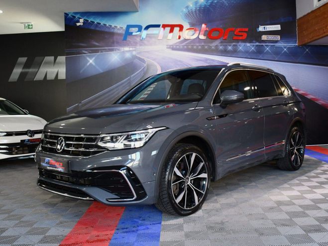 Volkswagen Tiguan R-Line 2.0 TDI 200 DSG 4Motion GPS Virtu Gris Delfingrau de 2021