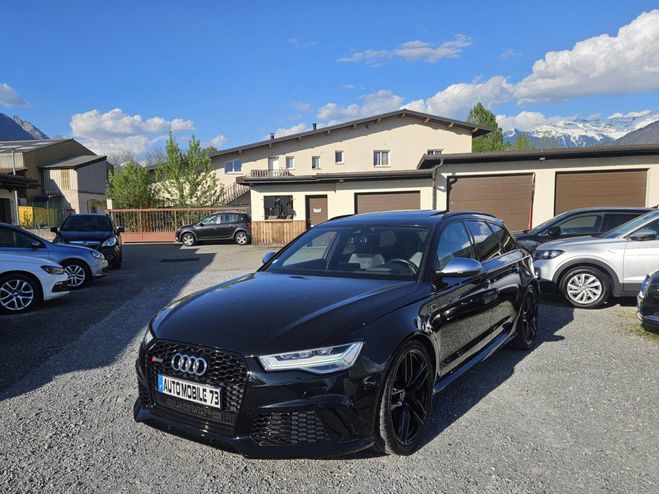Audi RS6 Avant IV 4.0 V8 TFSI 560ch quattro Tiptr NOIR de 2016
