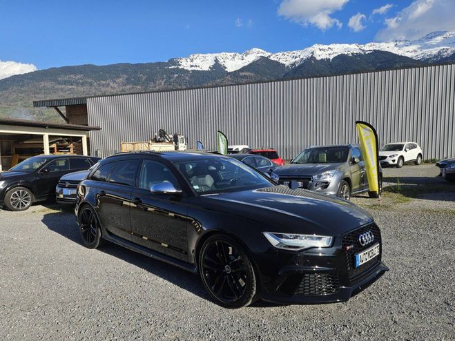 Audi RS6 Avant IV 4.0 V8 TFSI 560ch quattro Tiptr NOIR de 2016