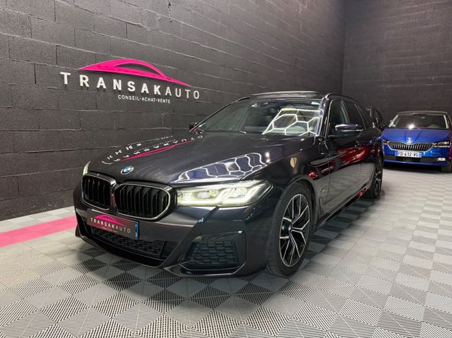 BMW Serie 5 TOURING G31 LCI 520d TwinPower Turbo 190 Noir de 2020