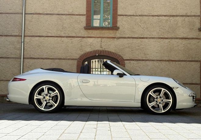 Porsche 911 type 991 (1) Cabriolet 3.4 350ch CARRERA Blanc de 2012