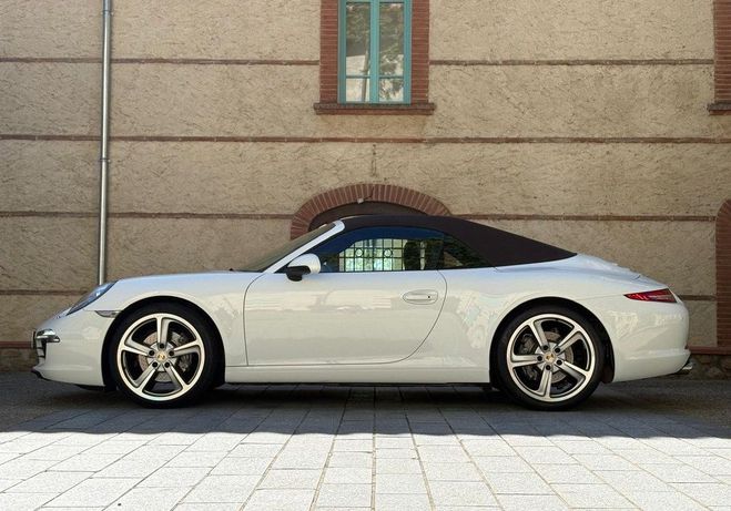 Porsche 911 type 991 (1) Cabriolet 3.4 350ch CARRERA Blanc de 2012