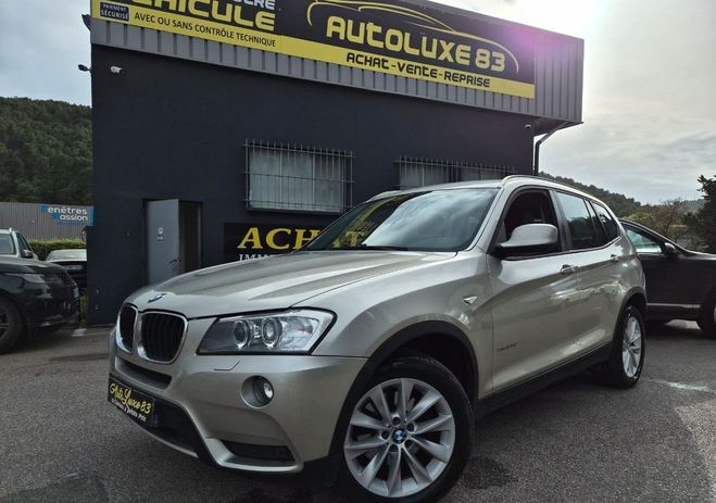 BMW X3 2.0 d 184 cv X drive luxe garantie Beige de 2011