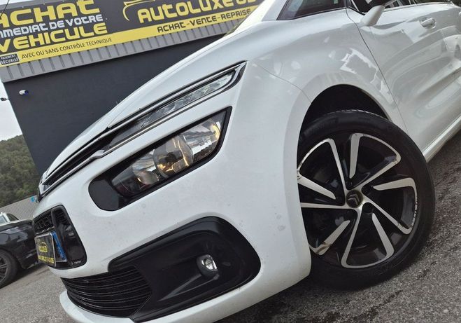 Citroen C4 Picasso piasso boite automatique full Blanc de 2016