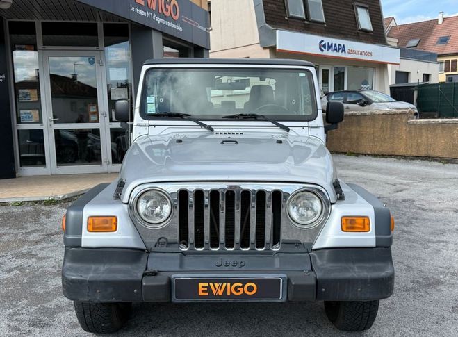 Jeep Wrangler 2.4 145 ch sport awd hard top  soft top Gris de 2005