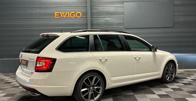 Skoda Octavia Combi 2.0 tdi 180 rs 4x2 dsg bva Blanc de 2018