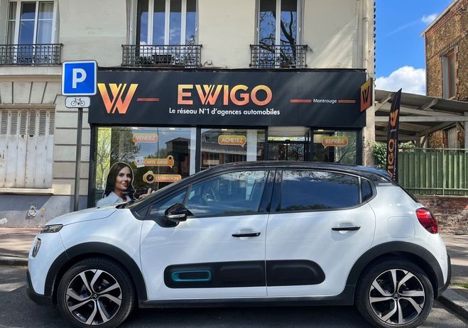 Citroen C3 generation-iii 1.2 puretech 110 shine pa Blanc de 2022