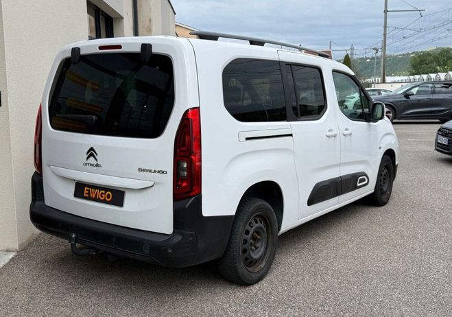 Citroen Berlingo xl bluehdi 130ch shine eat8 7 places Blanc de 2020