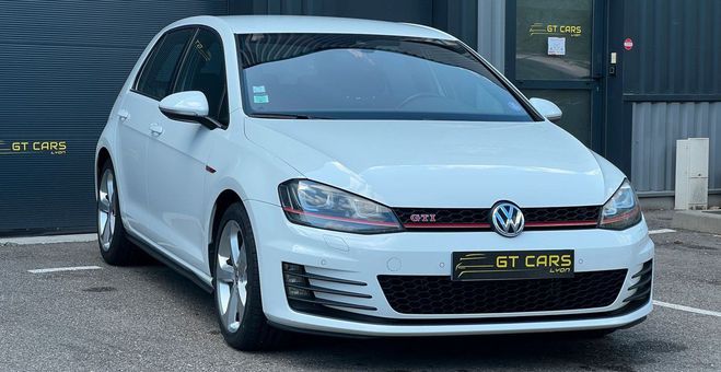 Volkswagen Golf 7 GTI Performance DSG -immat France malu Blanc de 2020