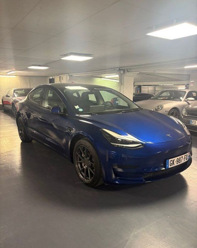 Tesla Model 3 propulsion standard plus prenium Bleu de 2022