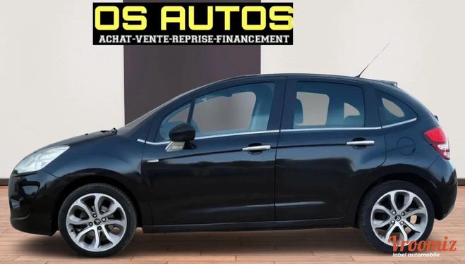 Citroen C3 1.4i 95ch (5 cv) EXCLUSIVE - BVM5 - 5 po Noir de 2010