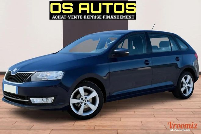 Skoda Rapid 1.2 TSI 90ch (5 cv) 16V - BVM5 - 5 Porte Bleu de 2016