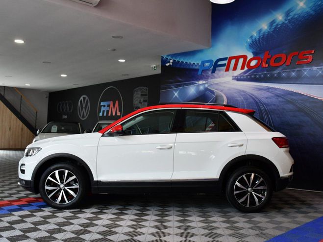 Volkswagen T Roc Lounge 1.0 TSI 115 BVM6 GPS ACC Front Li Blanc / Rouge de 2018