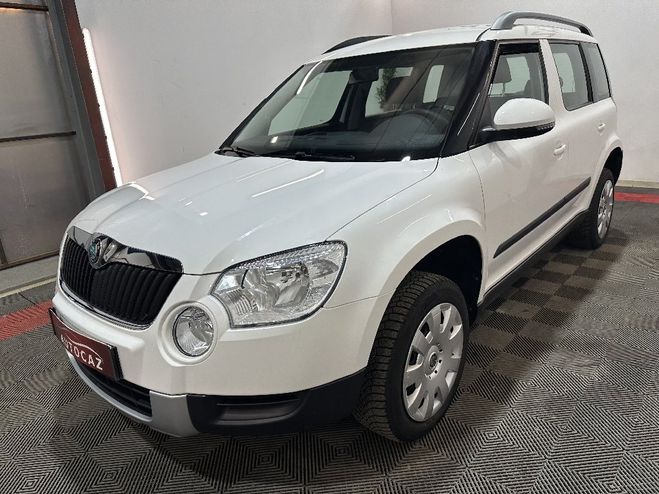 Skoda Yeti 2.0 TDI CR 110 BVM6 4x4 Active *PREMIERE Blanc de 2013