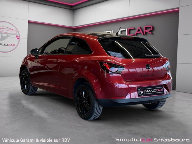 Seat Ibiza 1.2 TDI 75 CR FAP Style 1ER MAIN - AUCUN Rouge de 2011