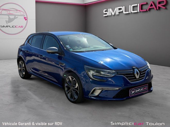 Renault Megane IV BERLINE TCe 130 Energy Intens GARANTI Bleu de 2016