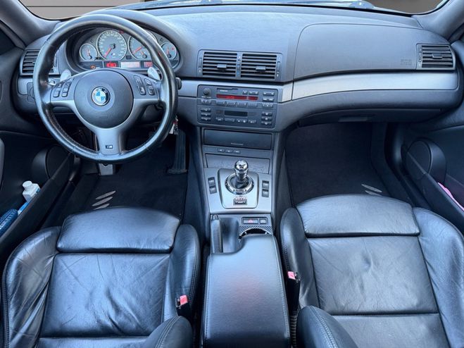 BMW M3 COUPE E46 3.2i 343cv - ORIGINE FRANCE -  Noir de 2003