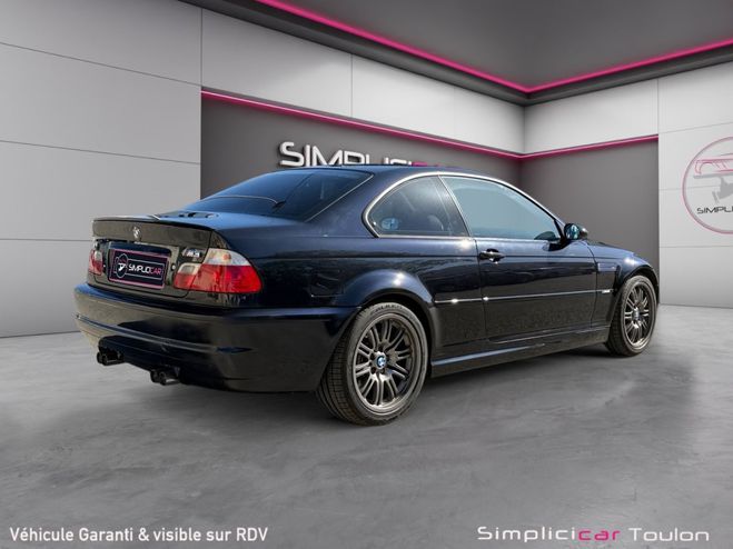 BMW M3 COUPE E46 3.2i 343cv - ORIGINE FRANCE -  Noir de 2003