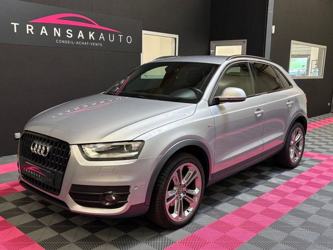 Audi Q3 2.0 TDI 177 ch S line DISTRIBUTION OK/ E Gris de 2014