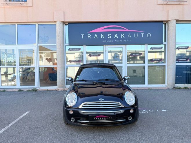Mini Cabrio Cabriolet Cooper 1.6 i 16V 115cv SIDERWA Noir de 2008
