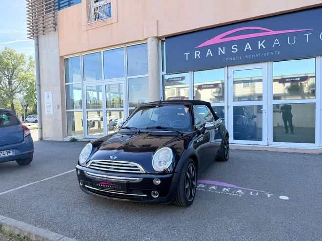 Mini Cabrio Cabriolet Cooper 1.6 i 16V 115cv SIDERWA Noir de 2008