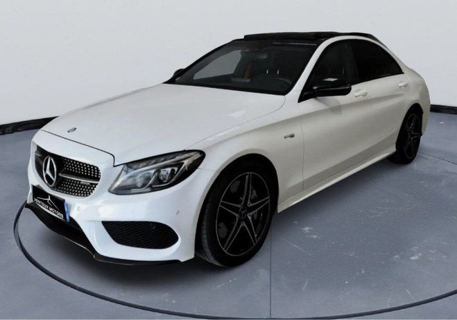 Mercedes Classe C 43 amg 367 ch 4matic 9g-tronic Blanc de 2018