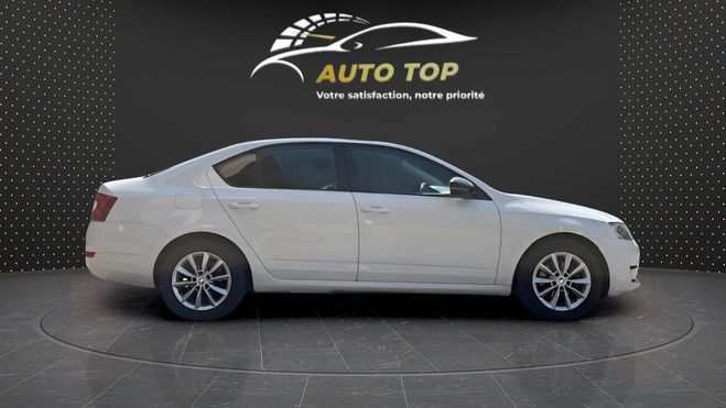 Skoda Octavia 2.0 TDI 150CH CR FAP GREEN TEC BUSINESS  BLANC de 2015