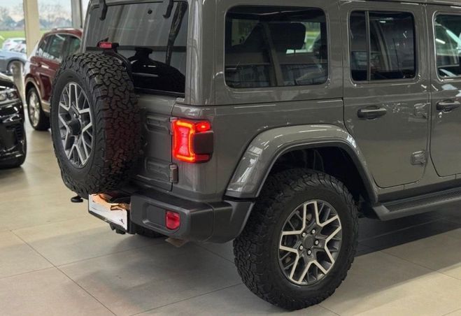 Jeep Wrangler Unlimited 4xe 2.0 l T 380 ch PHEV 4x4 BV Gris de 2021