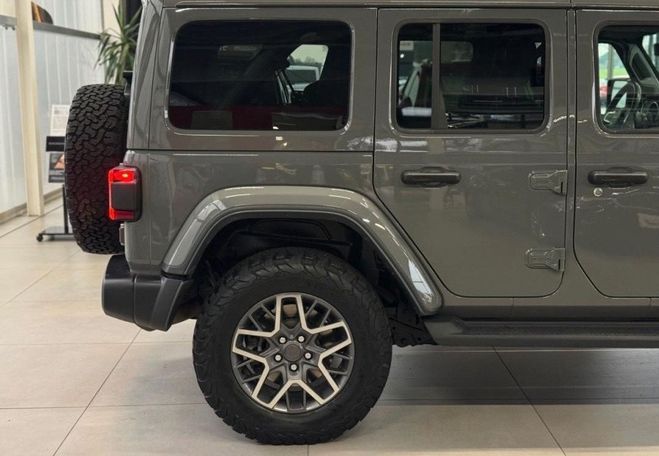 Jeep Wrangler Unlimited 4xe 2.0 l T 380 ch PHEV 4x4 BV Gris de 2021