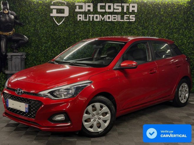 Hyundai I20 II PHASE 2 INITIA 1.2 75 Cv 1ERE MAIN /  Rouge de 2019