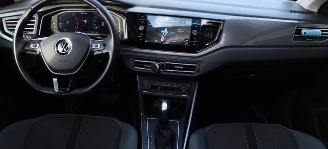 Volkswagen Polo 1.0 tsi 95ch r-line dsg bva toit ouvrant Bleu de 2021