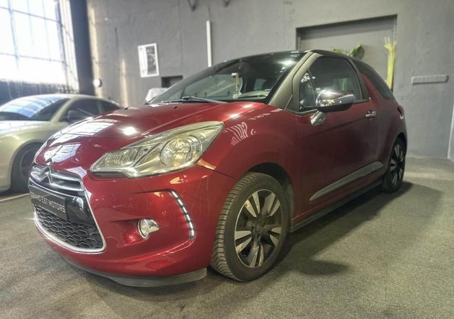 Citroen DS 3 DS3 1.6 HDi 90 BERLINE So Chic GARANTI Rouge de 2011